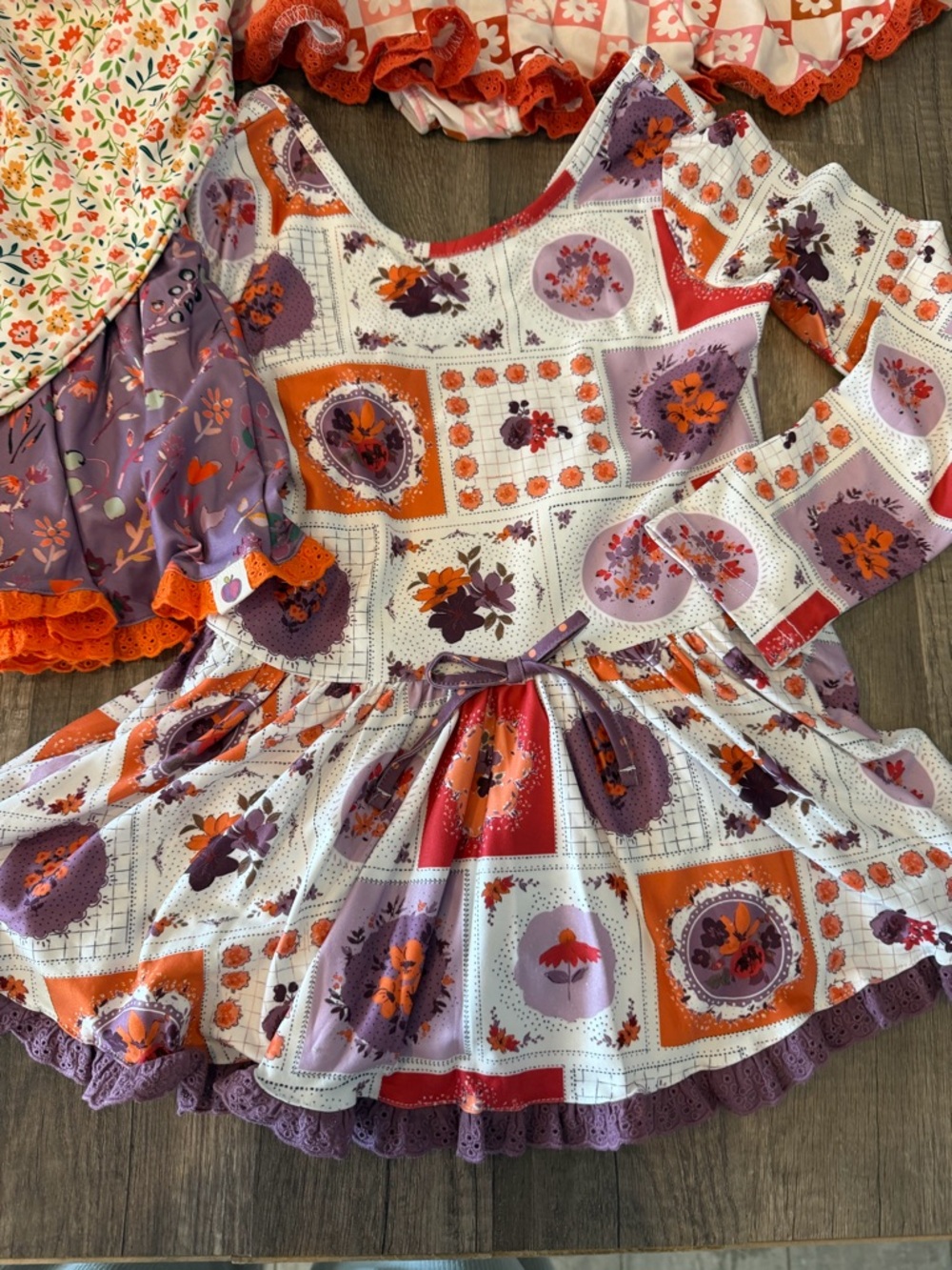 Cheeky Plum NWT Girls Tutu Leotard Fall Halloween size 7/8 - Picture 2 of 6
